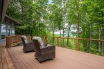 Sitting Area and Long Range Views on the Back Deck Off Master Bedroom